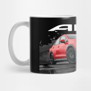 subie VB WRX S4 ingition red Mug